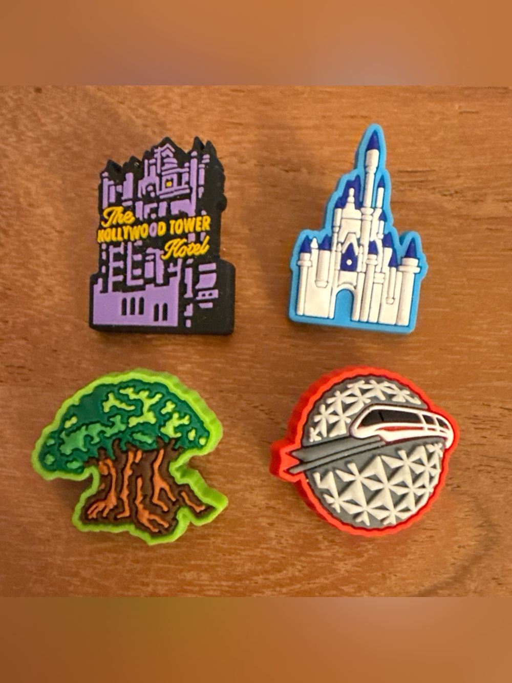 Disney Magic Band Bandits Set of 4 Disney World Parks